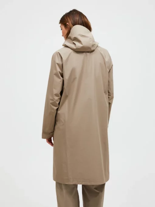 Peak Performance Treeline HIPE® Shell Parka Women Avid beige