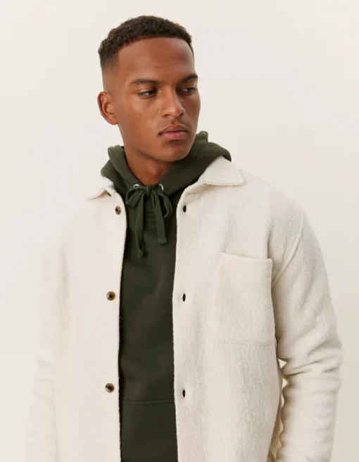 Les Deux Kaleb Overshirt Ivory
