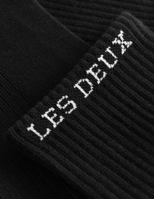 Les Deux Wilfred 2-Pack Socks Black/White