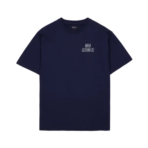 Makia Heeling T-shirt Dark Navy
