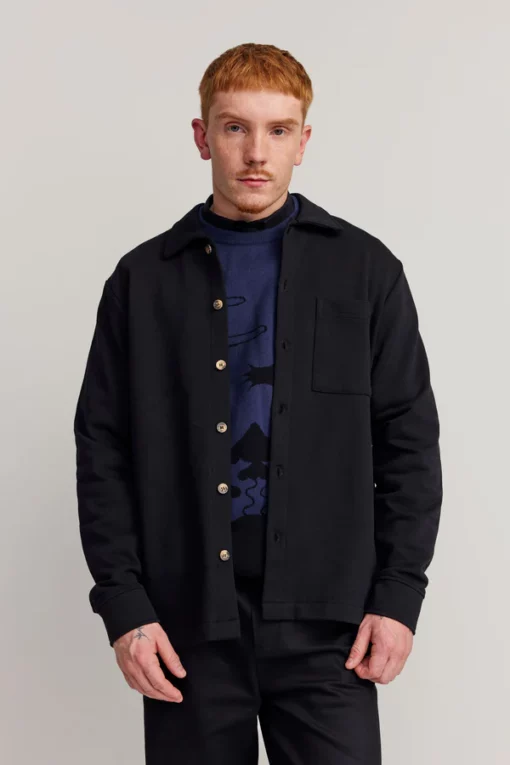 Makia Process Overshirt Black