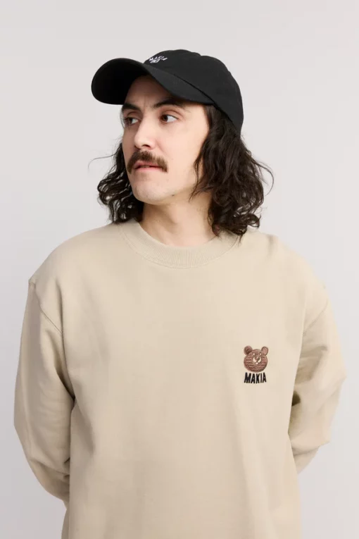 Makia Otso Sweatshirt Light Taupe