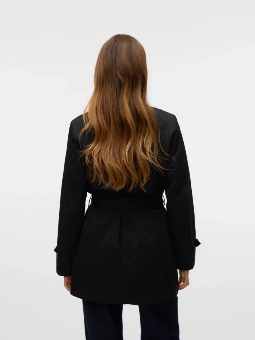 Vero Moda Chelsea Olivia Trench Coat Black