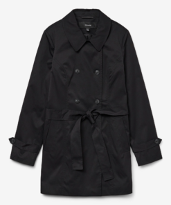 Vero Moda Chelsea Olivia Trench Coat Black