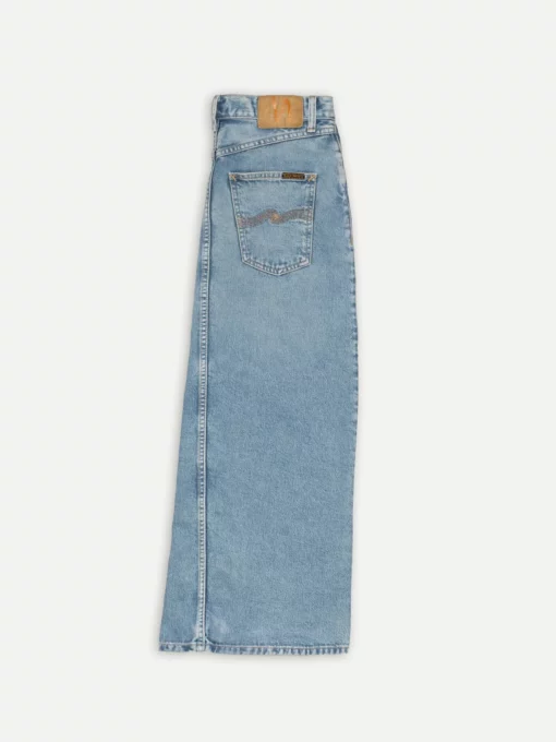 Nudie Jeans Women Anna Denim Skirt Desert