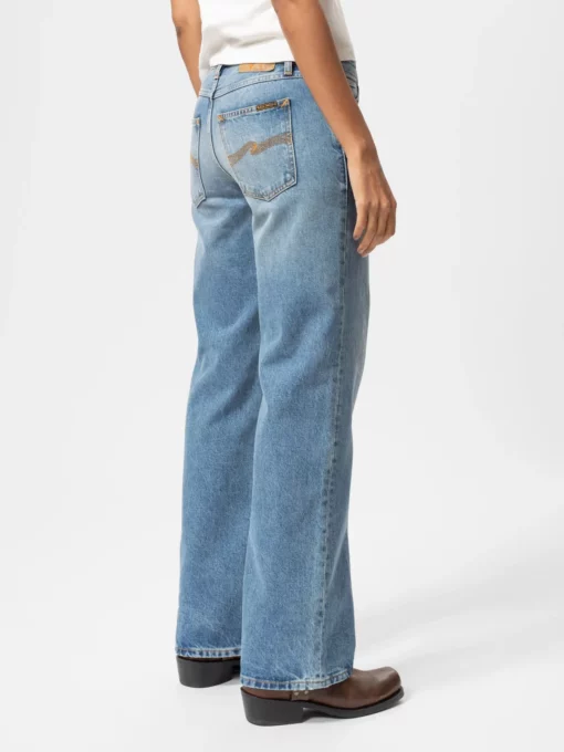 Nudie Jeans Women Wide Heidi Worn Treasure