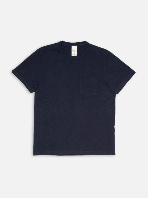 Nudie Jeans Roy Heavy Slub T-Shirt Blueberry