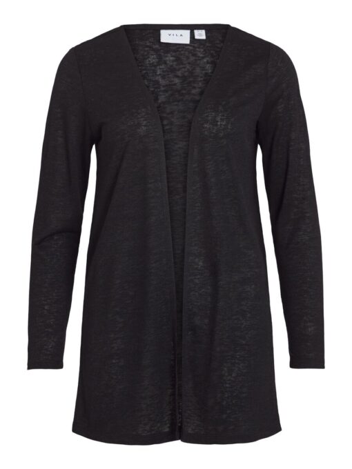 Vila Amer Open Cardigan Black Beauty