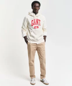 Gant Slim Twill Chinos Dark Khaki