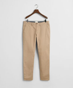 Gant Slim Twill Chinos Dark Khaki