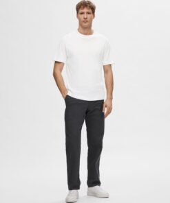 Selected Homme Relax Colman T-shirt Bright White