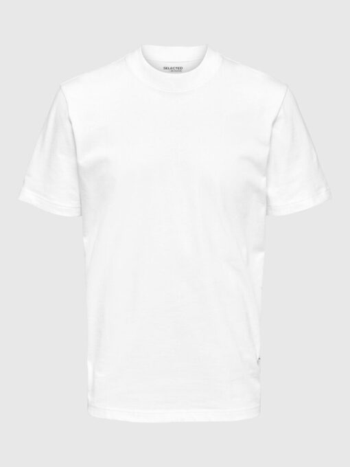 Selected Homme Relax Colman T-shirt Bright White