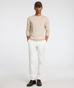 Selected Homme New Miles Slim Flex Pant Cloud Dancer