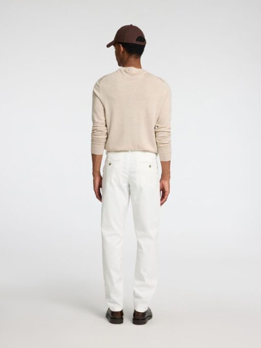 Selected Homme New Miles Slim Flex Pant Cloud Dancer