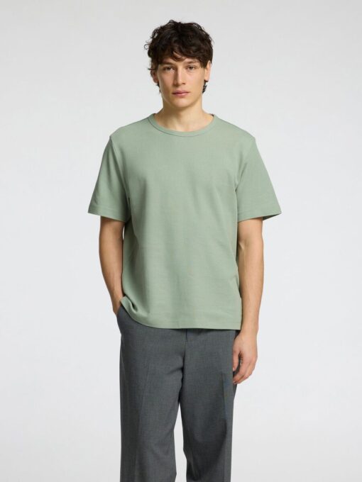 Selected Homme Joseph Pique Tee Iceberg Green