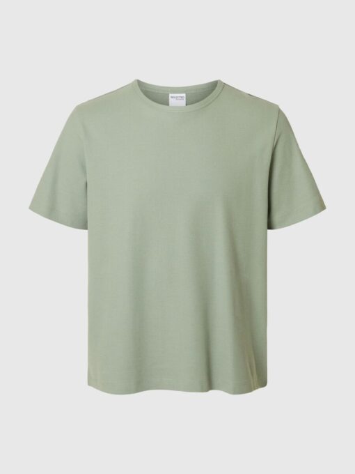 Selected Homme Joseph Pique Tee Iceberg Green
