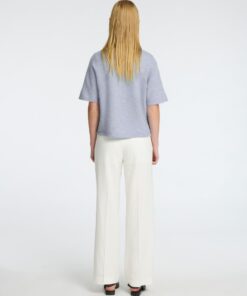 Selected Femme Lulu 2/4 Knit Cardigan Cashmere Blue
