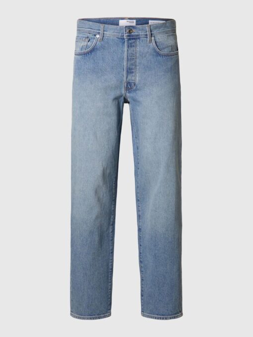 Selected Homme Reg Tape Cole 3501 Jeans Blue Denim