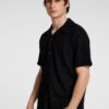 Selected Homme Relax Bane Jersey SS Shirt Black