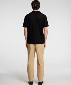 Selected Homme Relax Bane Jersey SS Shirt Black