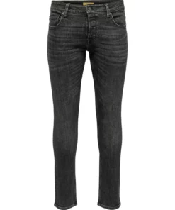 Only & Sons Donovan Slim Black Jeans