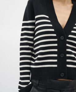 InWear WallisIW Cardigan Black Stripe