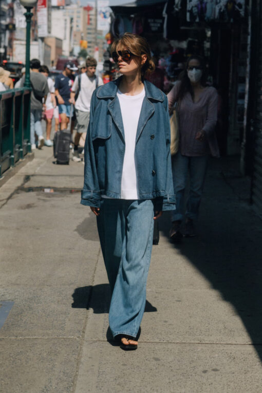 InWear Mable Minona Denim Jacket Dark Blue Denim