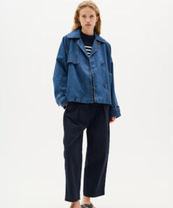 InWear Mable Minona Denim Jacket Dark Blue Denim