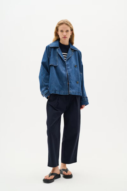 InWear Mable Minona Denim Jacket Dark Blue Denim