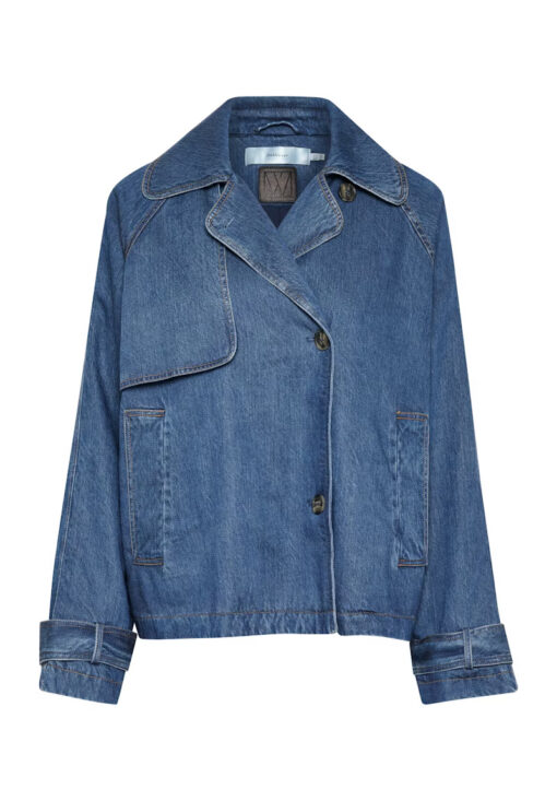 InWear Mable Minona Denim Jacket Dark Blue Denim