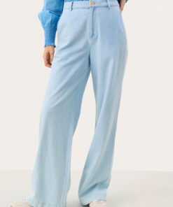 Part Two Coralie Trousers Light Blue Denim