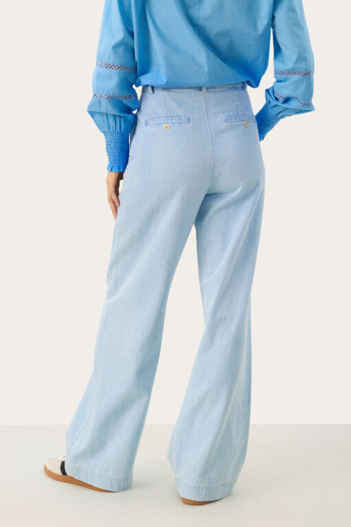 Part Two Coralie Trousers Light Blue Denim