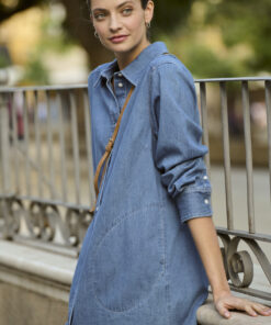 Part Two Nuria Dress Medium Blue Denim