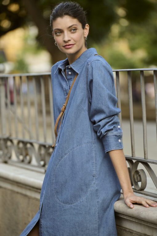 Part Two Nuria Dress Medium Blue Denim