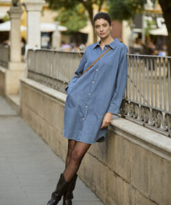 Part Two Nuria Dress Medium Blue Denim