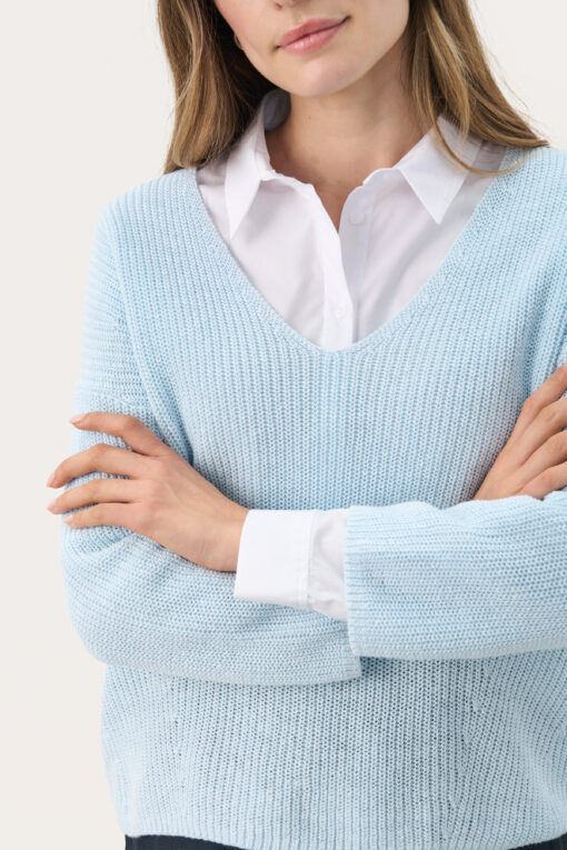 Part Two Etrona Pullover Ice Water