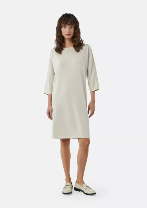 Comma, Jersey Dress Light beige