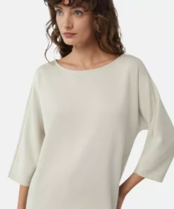 Comma, Jersey Dress Light beige
