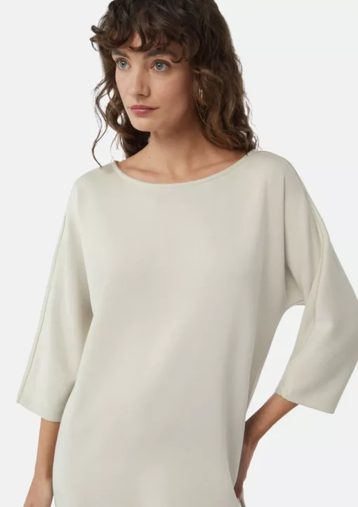 Comma, Jersey Dress Light beige