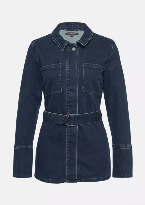 Comma, Denim Indoor Blazer Blue