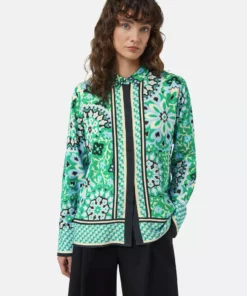 Comma, Blouse Smaragd