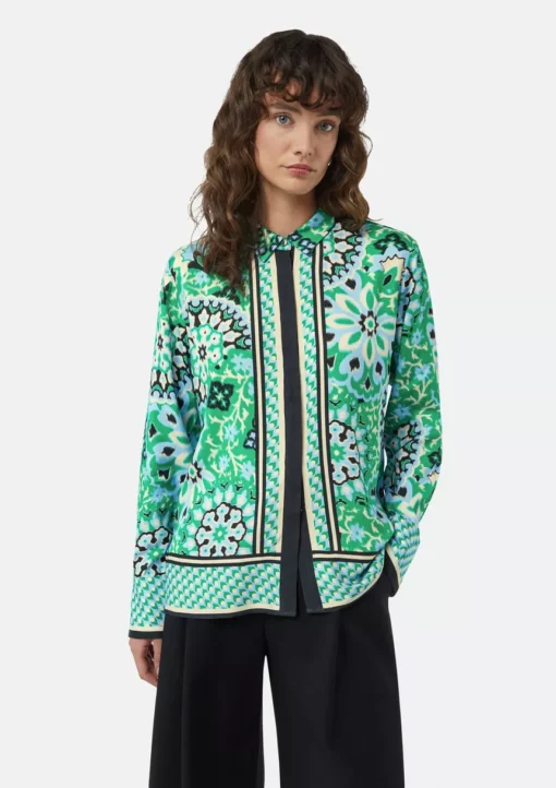 Comma, Blouse Smaragd