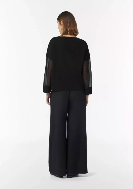 Comma, Knitted Pullover Black
