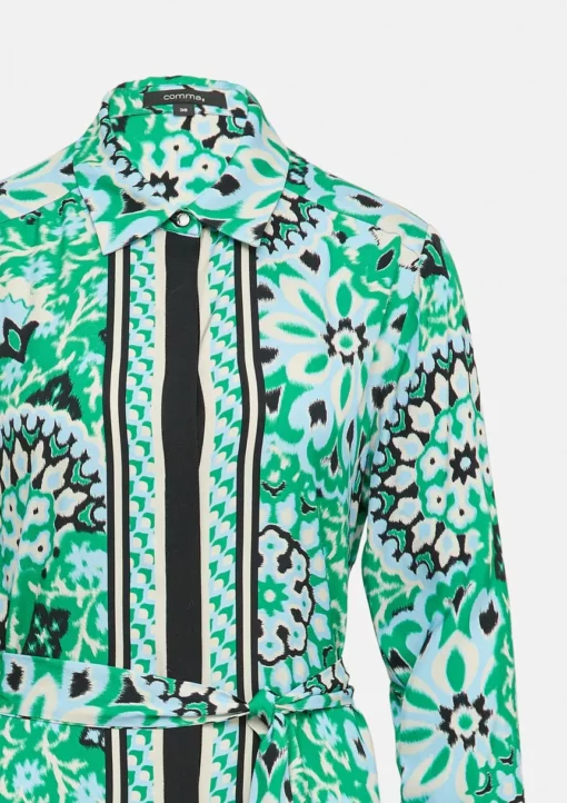 Comma, Shirt Dress Smaragd