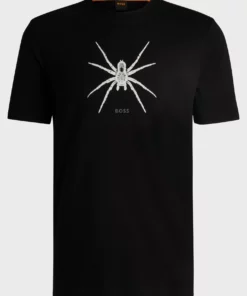 Boss Te_Spiderbat T-shirt Black