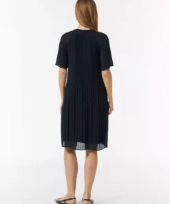 Comma, Plisee Dress Navy