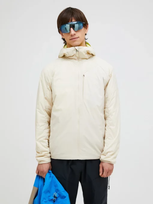 Peak Performance Freelight Reversible Insulated Hood Jacket Sand Fog/Sunny Adventure