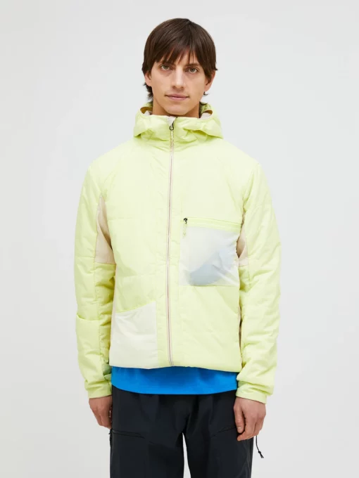 Peak Performance Freelight Reversible Insulated Hood Jacket Sand Fog/Sunny Adventure
