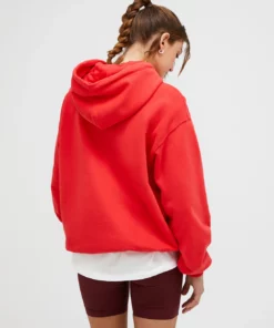 Peak Performance Original Terry Hood Women Brilliant Red