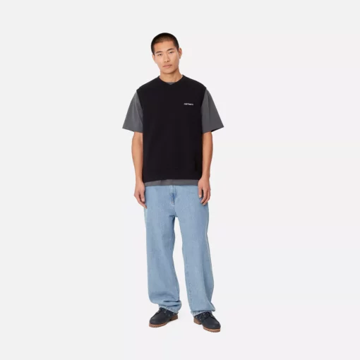 Carhartt WIP Aaron Pant Stone Bleached Blue